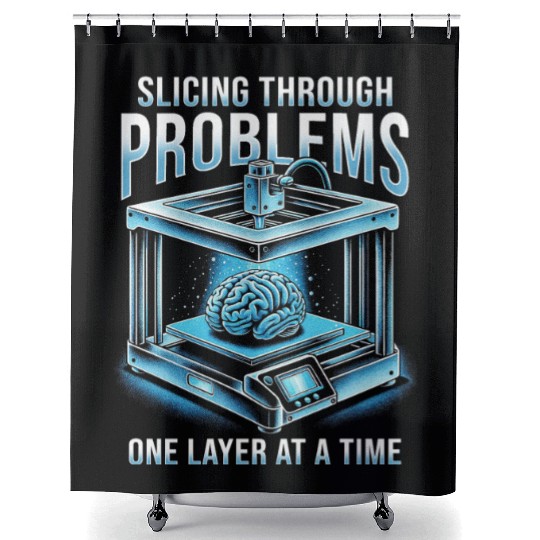 3D Print 3D Engineer Shower Curtains