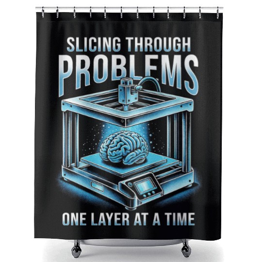 3D Print 3D Engineer Shower Curtains
