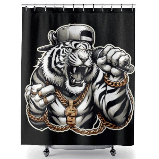 Rap Battles Freestyle Rap Competition Battle Rap Shower Curtains