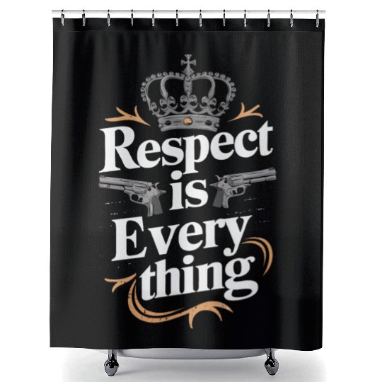 Mobster Gangster Mafia Organized Crime Boss Shower Curtains