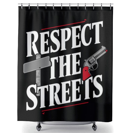 Mobster Gangster Mafia Organized Crime Boss Shower Curtains