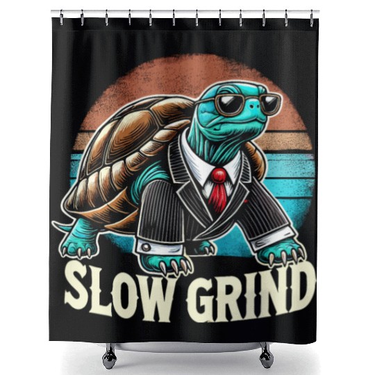 Mobster Gangster Mafia Organized Crime Boss Shower Curtains