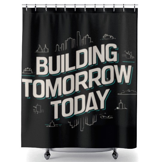 Robotics AI Automation Machine Learning Shower Curtains