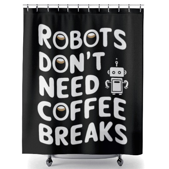 Robotics AI Automation Machine Learning Shower Curtains