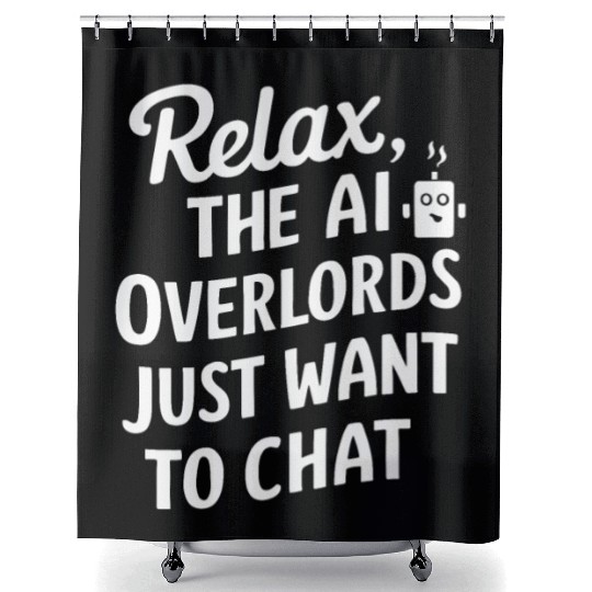 Robotics AI Automation Machine Learning Shower Curtains