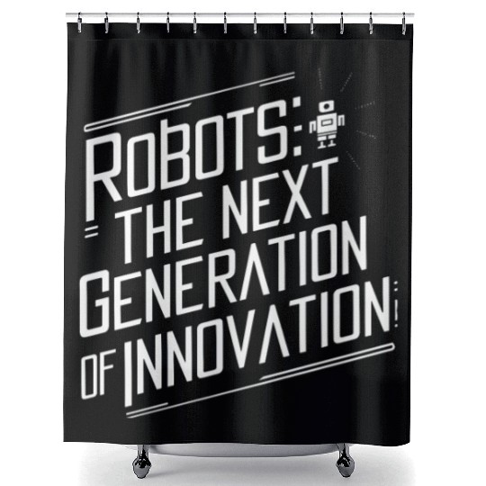 Robotics AI Automation Machine Learning Shower Curtains