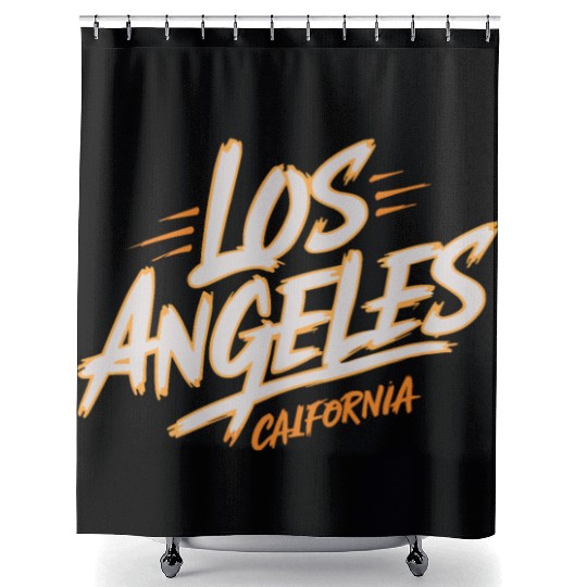 Los Angeles California Souvenir Shower Curtains