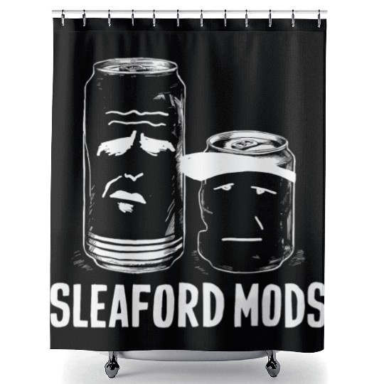 Sleaford Mods Punk Rock Design Shower Curtains