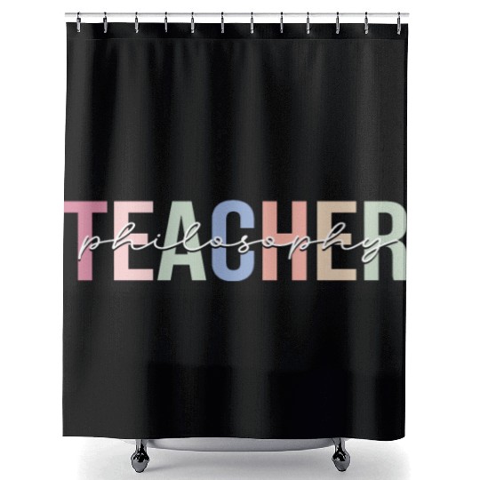 Philosophy Teacher Philosopher Shower Curtains