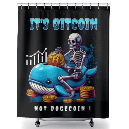 It's Bitcoin Shower Curtains