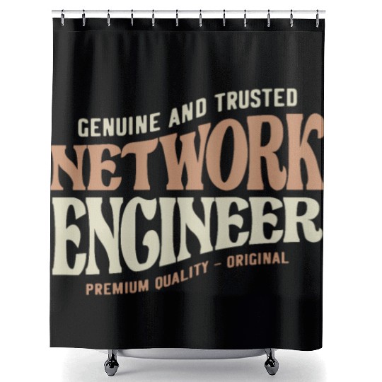 Proud Network Engineer Shower Curtains