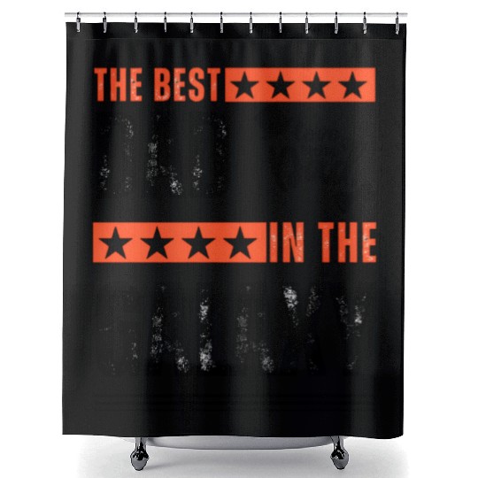 The Best Dad in the Galaxy Essential Amazing T-shi Shower Curtains