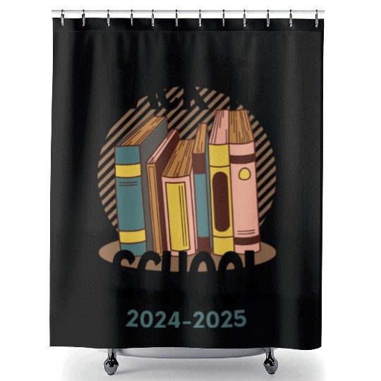 back to school 2024 2025 Shower Curtains