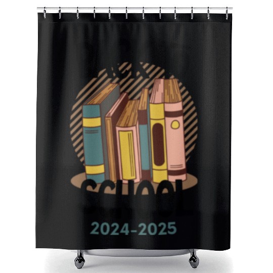 back to school 2024 2025 Shower Curtains