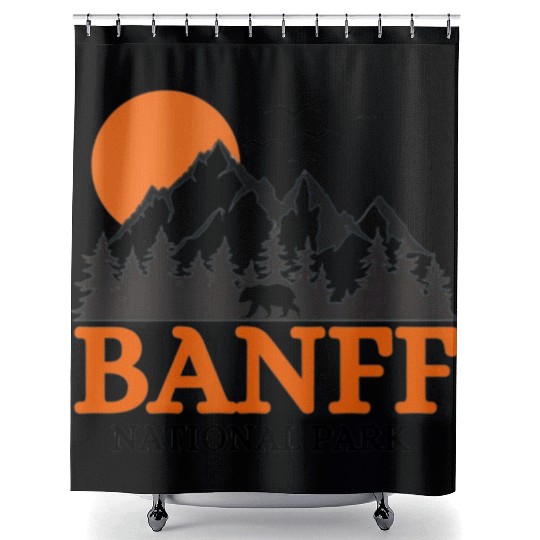 Banff National Park Shower Curtains