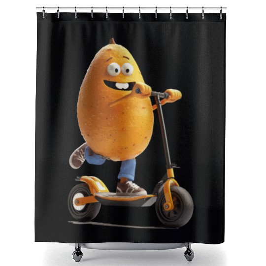 Sweet Potato Shower Curtains