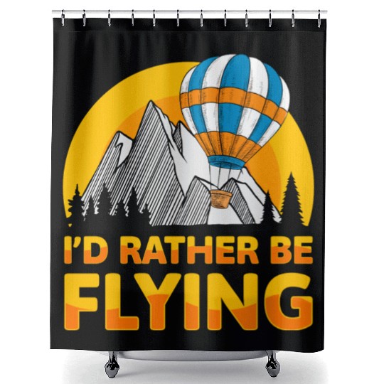 Balloon Company Colors Adventure Shower Curtains