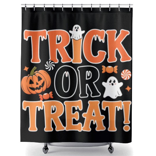 Trick or Treat - Halloween Shower Curtains