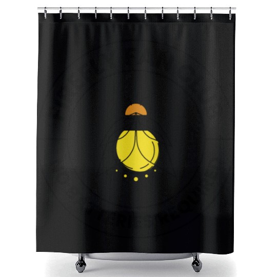Fireflies Firefly Lightning Bug Insect Collector Shower Curtains