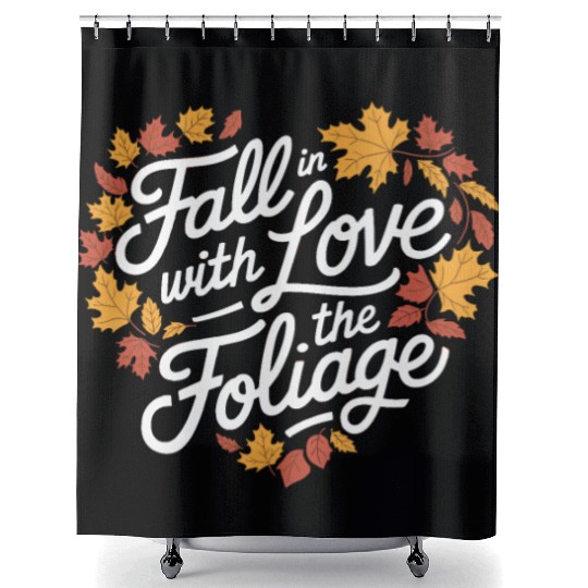 Autumn Foliage Exploration for Nature Lovers and Shower Curtains
