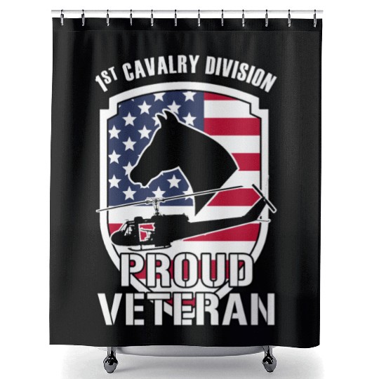 US ARMY VIETNAM VETERAN Shower Curtains