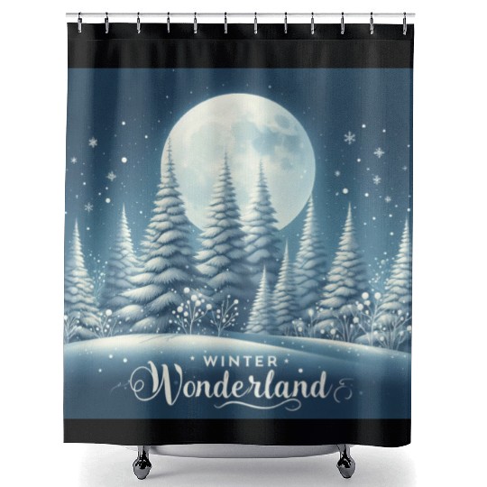 Winter Wonderland Shower Curtains