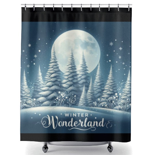 Winter Wonderland Shower Curtains