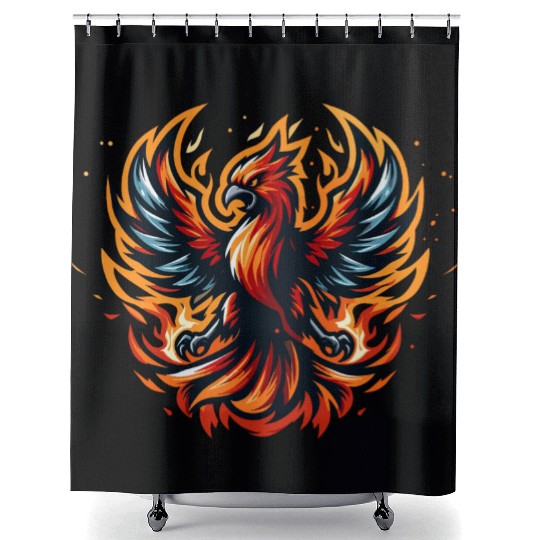 Phoenix Shower Curtains