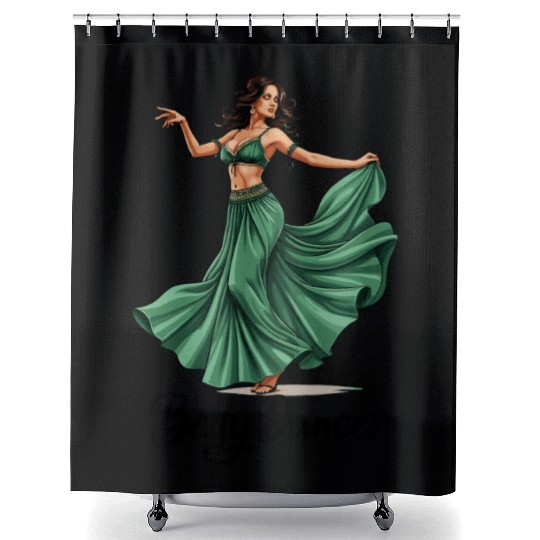Belly Dancing Belly Dancer Belly Dance Classes Shower Curtains