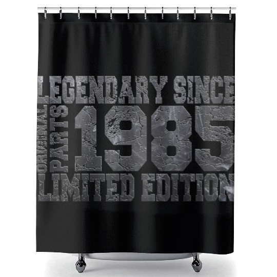 Born in 1985 Shower Curtains