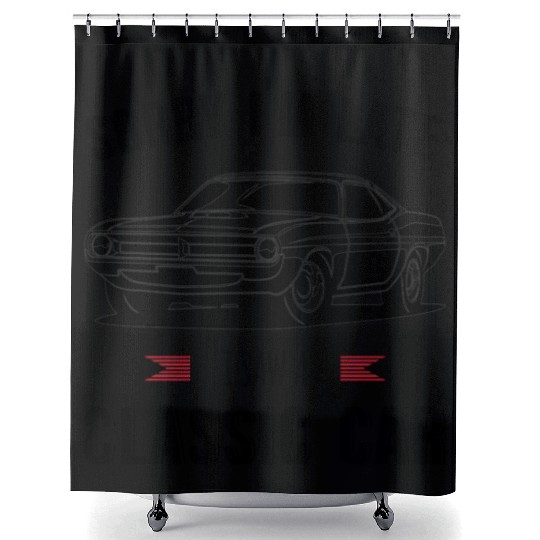 Sorry I'm Late I Saw A Classic Car Shower Curtains