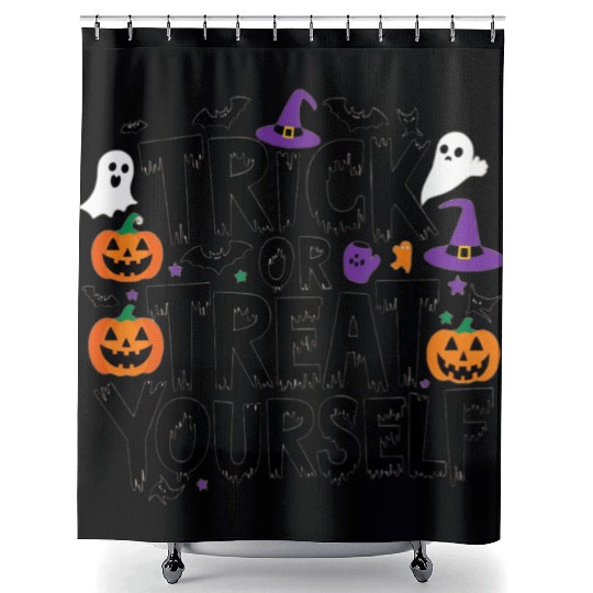 Trick or Treat Yourself Shower Curtains