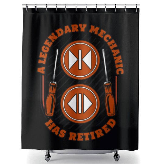A Legendary Mechanic Has Retired Repair Elevator Shower Curtains