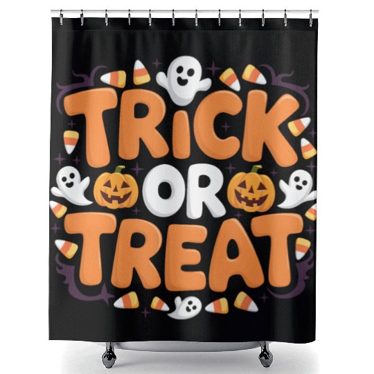 Trick or Treat Shower Curtains