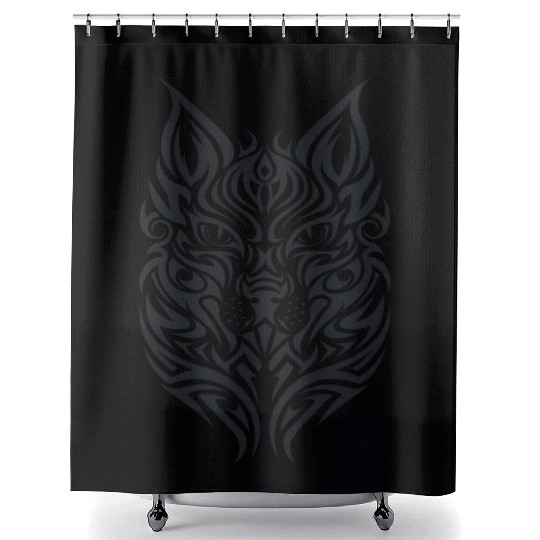 Dog Pet T Tattoo Shower Curtains