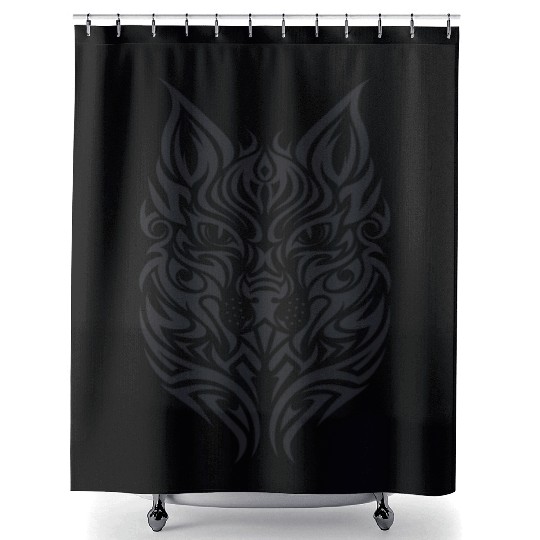 Dog Pet T Tattoo Shower Curtains