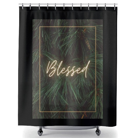 Blessed Shower Curtains