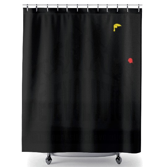 De-Evolution of Maga Republican Shower Curtains