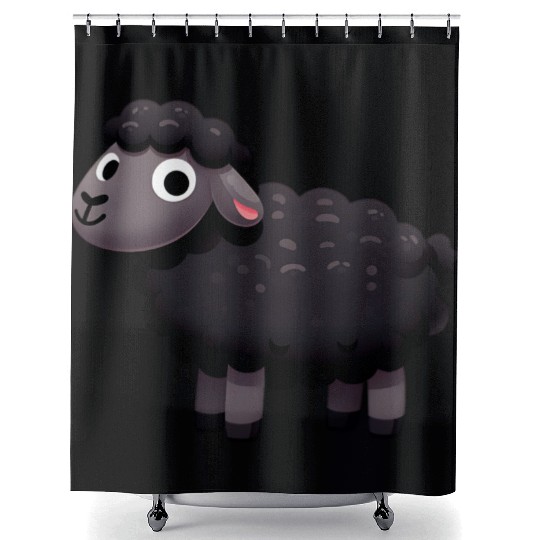 BLACK SHEEP for the Black Sheep of the family! Shower Curtains