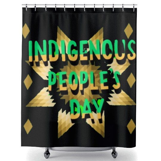 Indigenous People Logos Shower Curtains