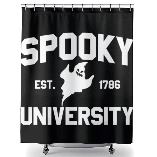 Spooky University Established 1786 Ghost U Spookyu Shower Curtains