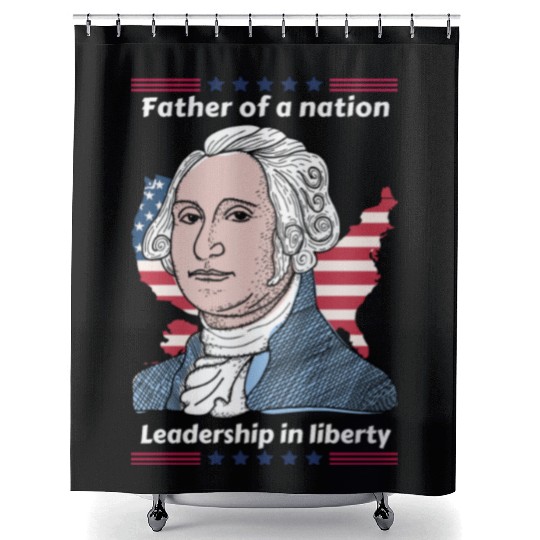 George Washington Tribute Shower Curtains