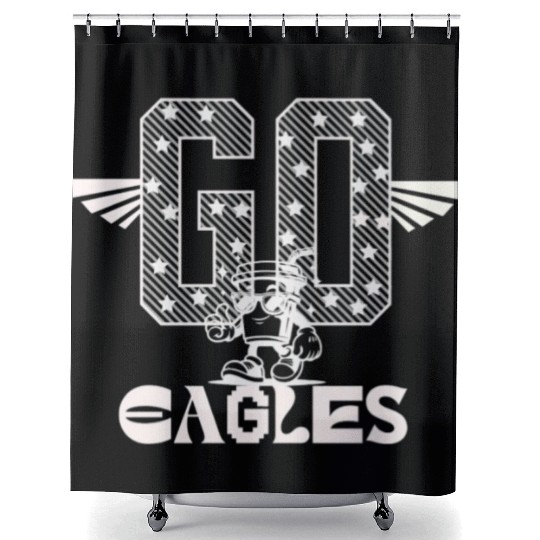 Go Wildcats Team Spirit Gift for Men, Women, Boys, Shower Curtains