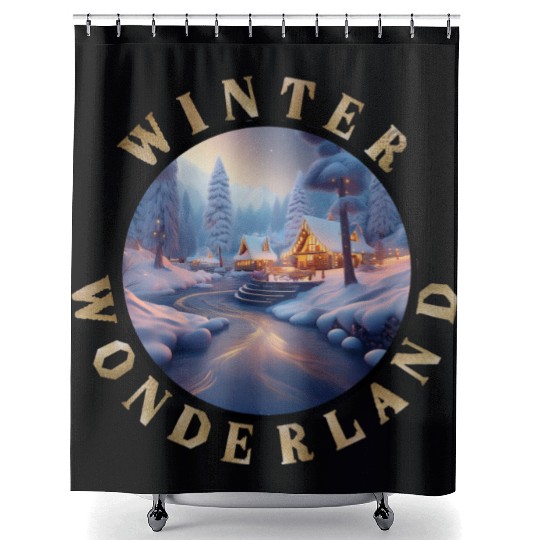Winter Wonderland Shower Curtains