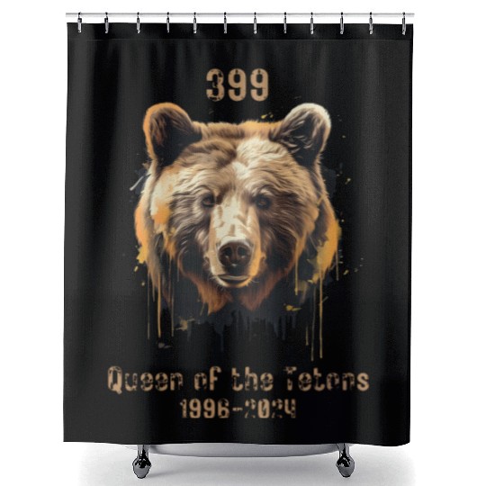 399 Queen of the Tetons National Park 1996 - 2024 Shower Curtains
