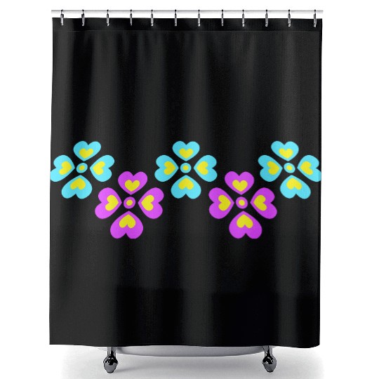 Many Pretty Daisy Flowers Decorative Nature Design Shower Curtains