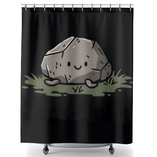 Rock Solid Shower Curtains