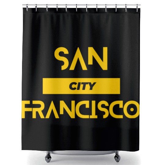 San Francisco City Shower Curtains