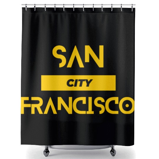 San Francisco City Shower Curtains