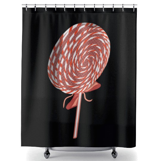 Delicious Sweets Cool Lollipop Shower Curtains